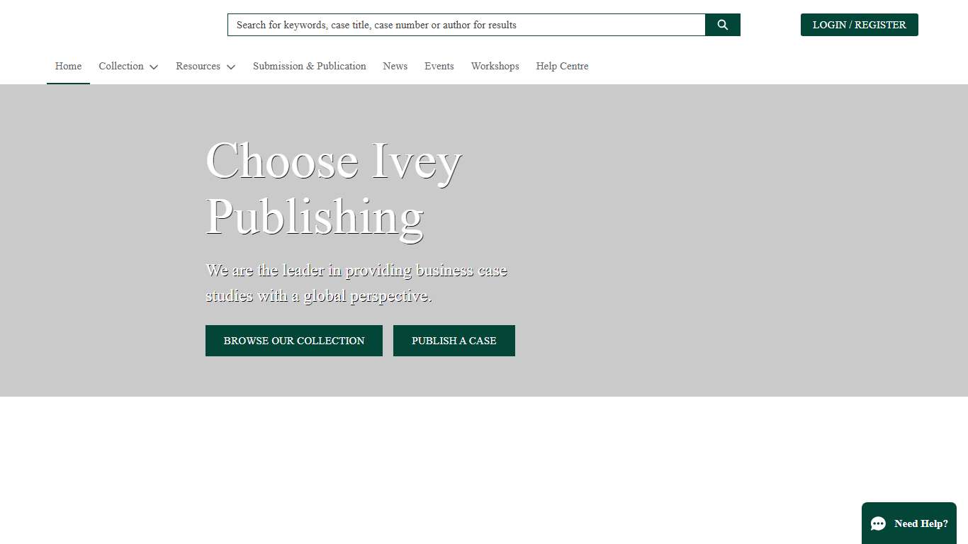 Case Studies Ivey Publishing